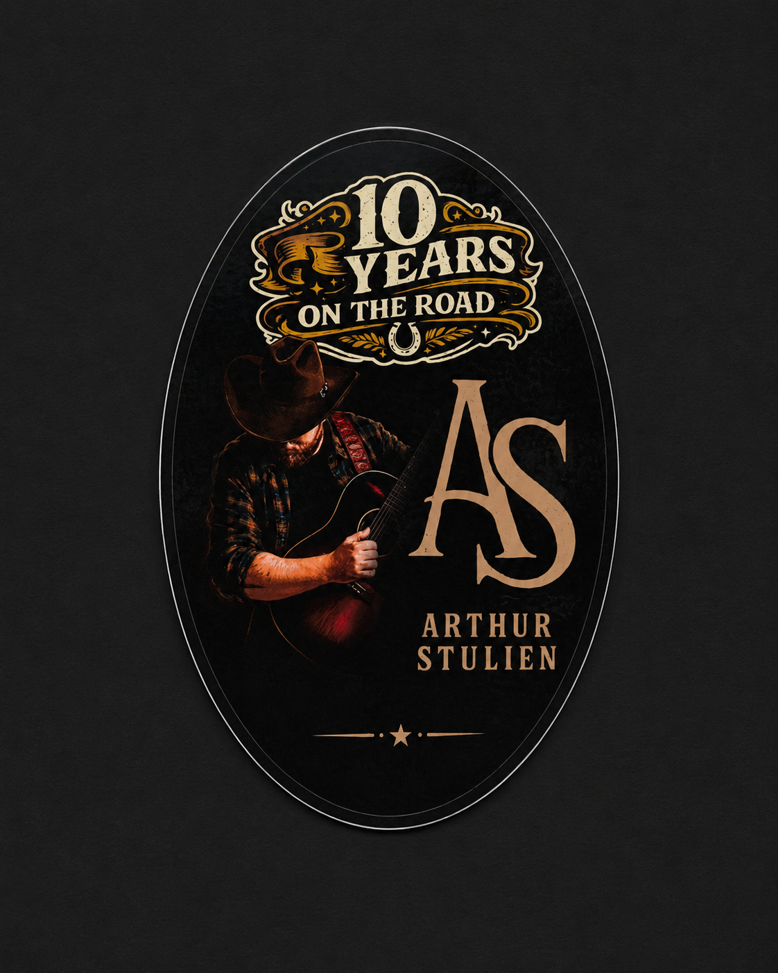 10 Years on the Road // Sticker