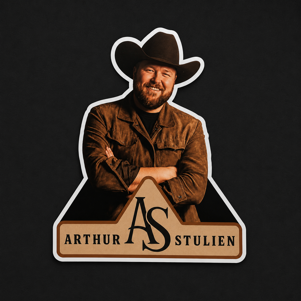 Arthur Stulien Logo // Sticker